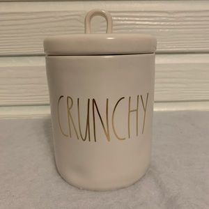 Rae Dunn CRUNCHY Canister
